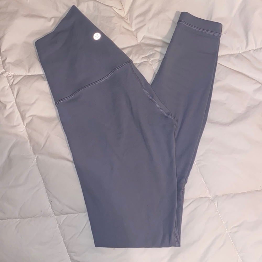 LULULEMON super high rise align pants CHAMBRAY 28”